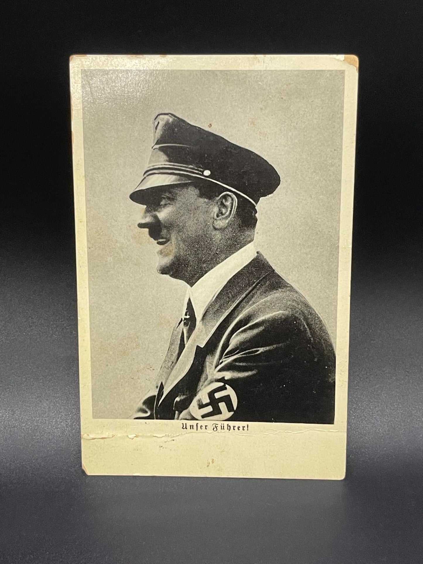 GERMAN WW2 REICHSPARTEITAG DER NSDAP NURNBERG ADOLF HITLER "UNSER FUHRER!" POSTCARD