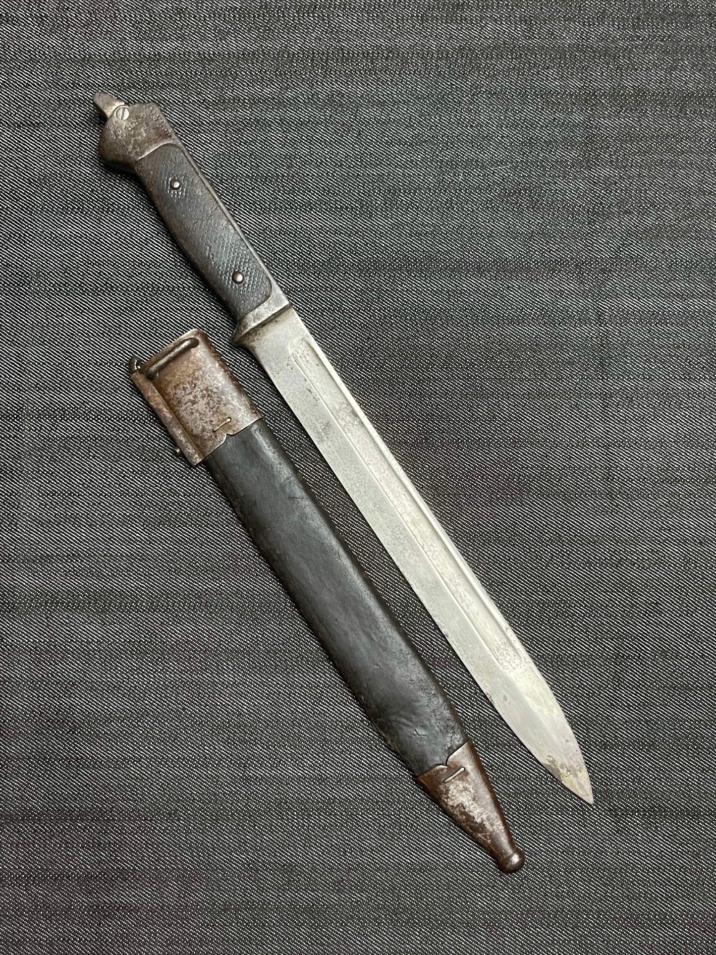 GERMAN 1891 M1889/93 KRAG RIFLE BAYONET BY WEYERSBERG & KIRCHBAUM