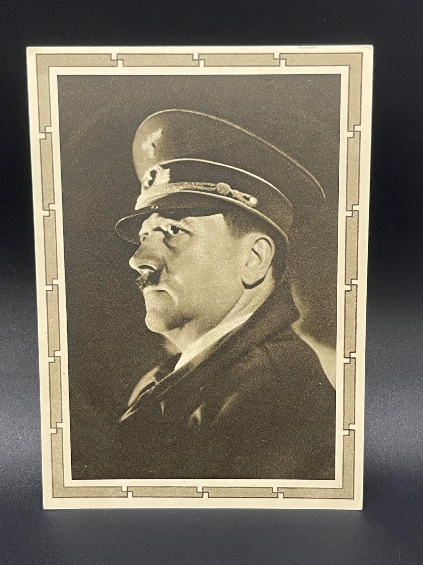 GERMAN WW2 ADOLF HITLER "DER FUHRER" 50TH BIRTHDAY POSTCARD