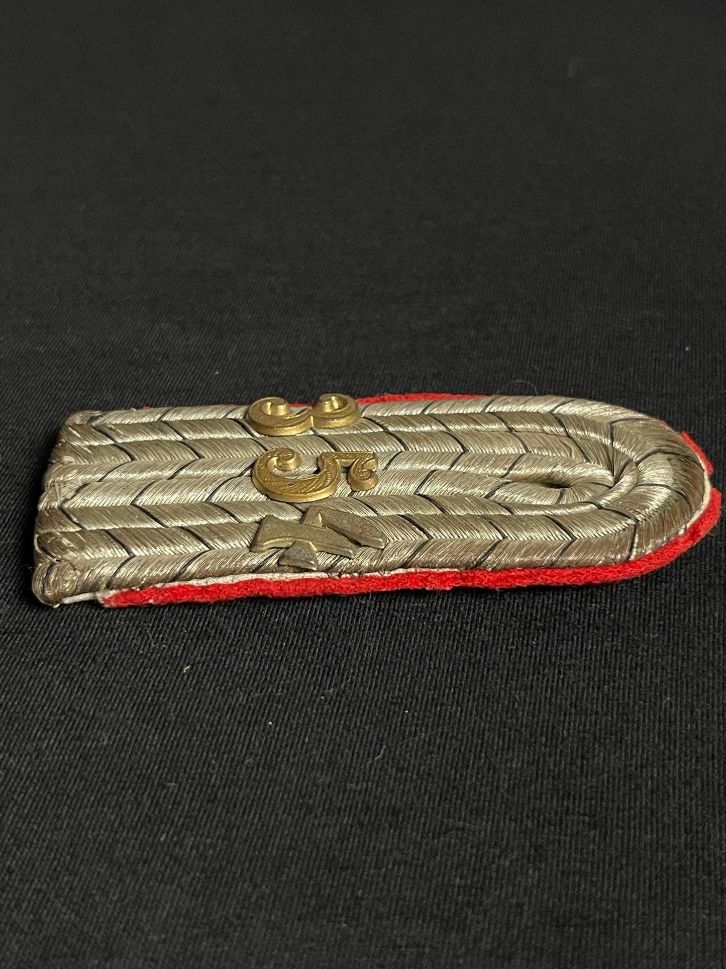 IMPERIAL GERMAN PRUSSIAN ARTILLERY 354TH REGIMENT SHOULDER BOARD RARE