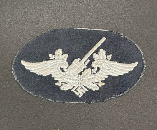 GERMAN WW2 LUFTWAFFE ANTI AIRCRAFT ‘FLAK’ PERSONNEL QUALIFICATION BADGE