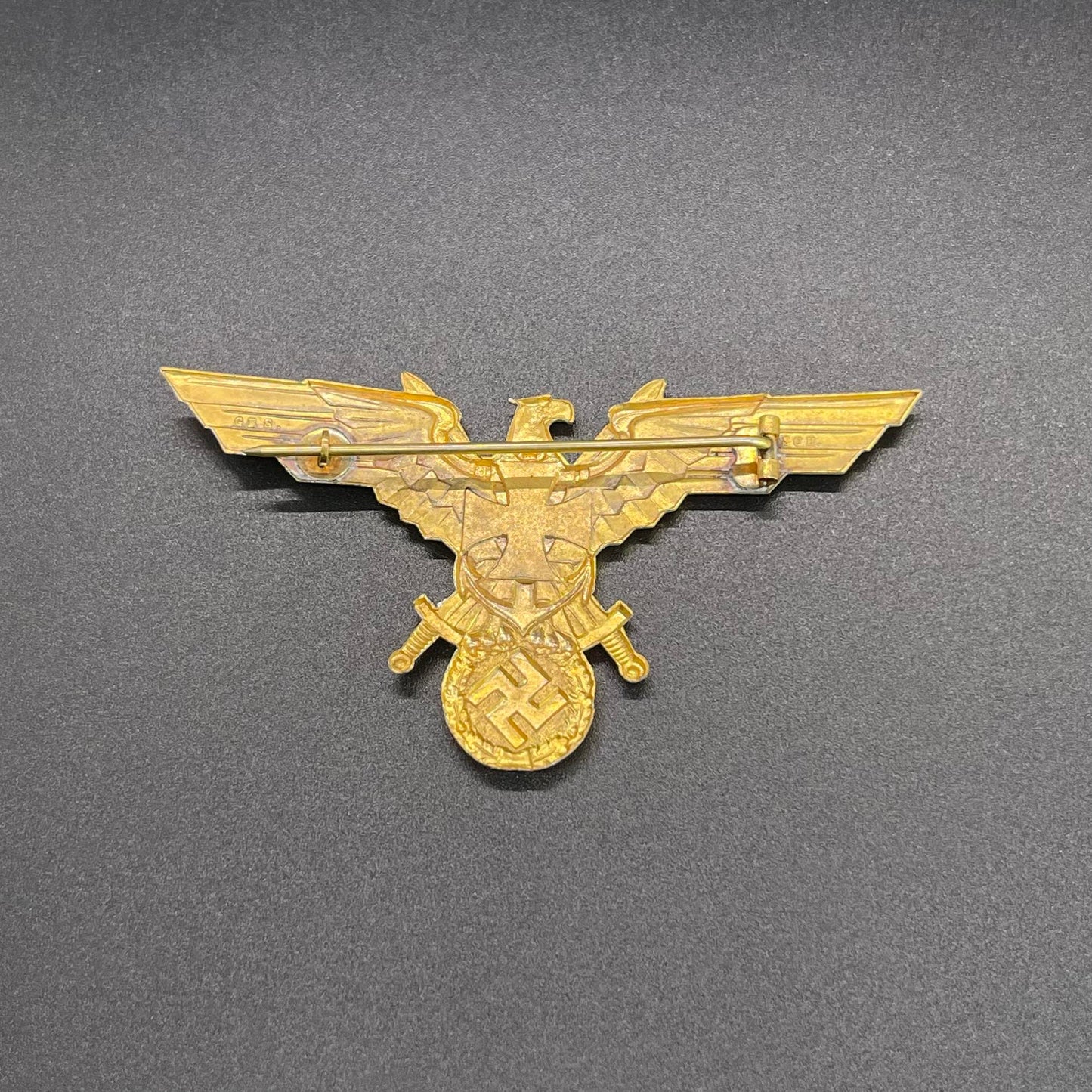 GERMAN WW2 NATIONAL SOZIALISTISCHE DEUTSCHER MARINE BUND NSRKB/NSDMB BREAST EAGLE