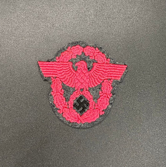 GERMAN WW2 FEUERSCHUTZPOLIZEI EM/NCO SLEEVE EAGLE