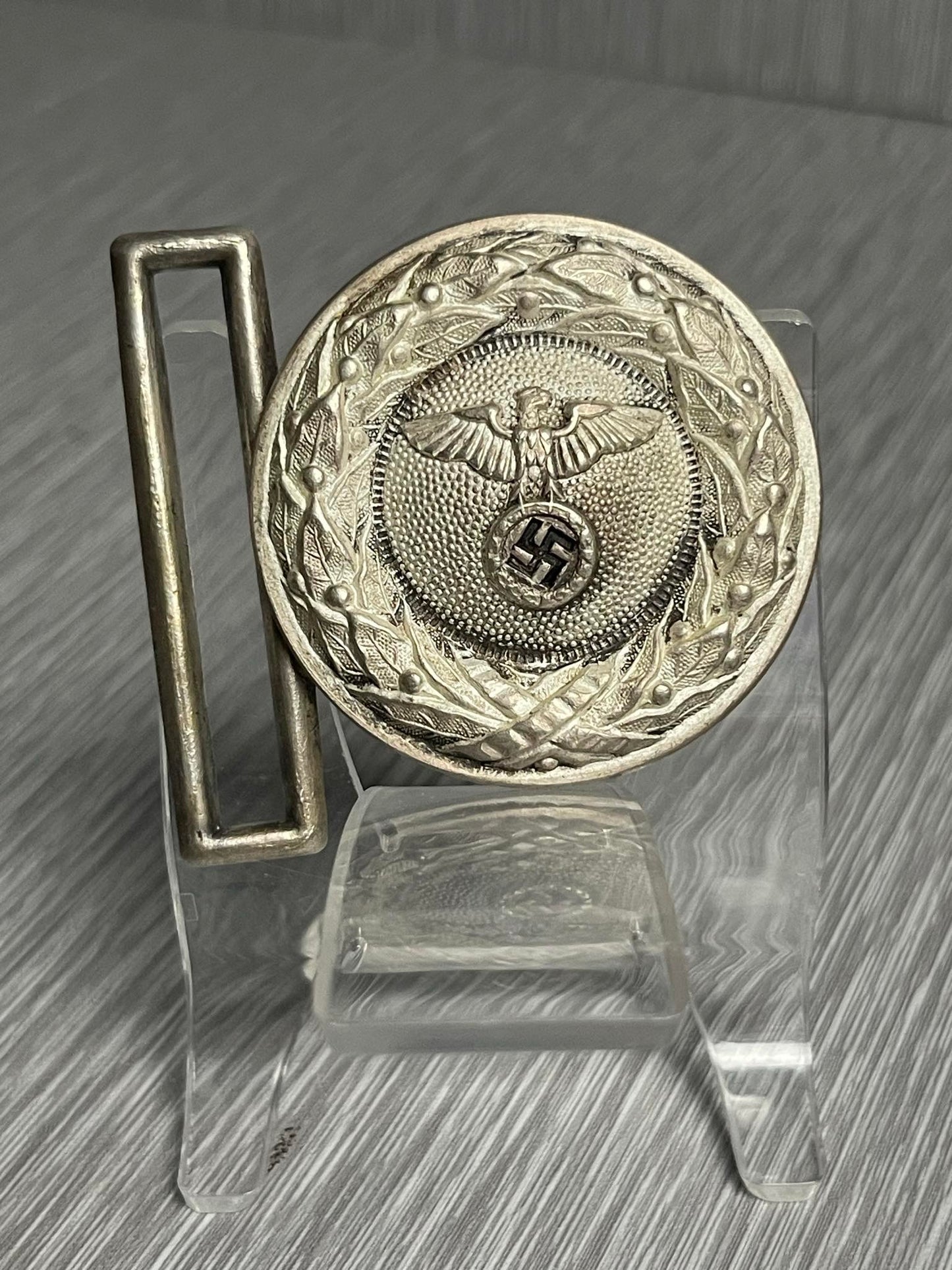 GERMAN WW2 DLV 'DEUTSCHER LUFTSPORTVERBAND' OFFICER BELT BUCKLE