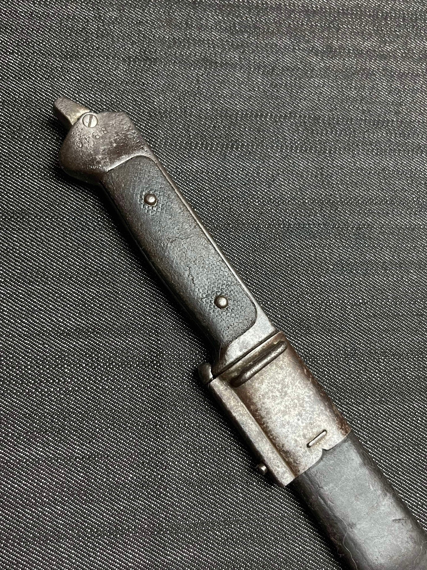 GERMAN 1891 M1889/93 KRAG RIFLE BAYONET BY WEYERSBERG & KIRCHBAUM