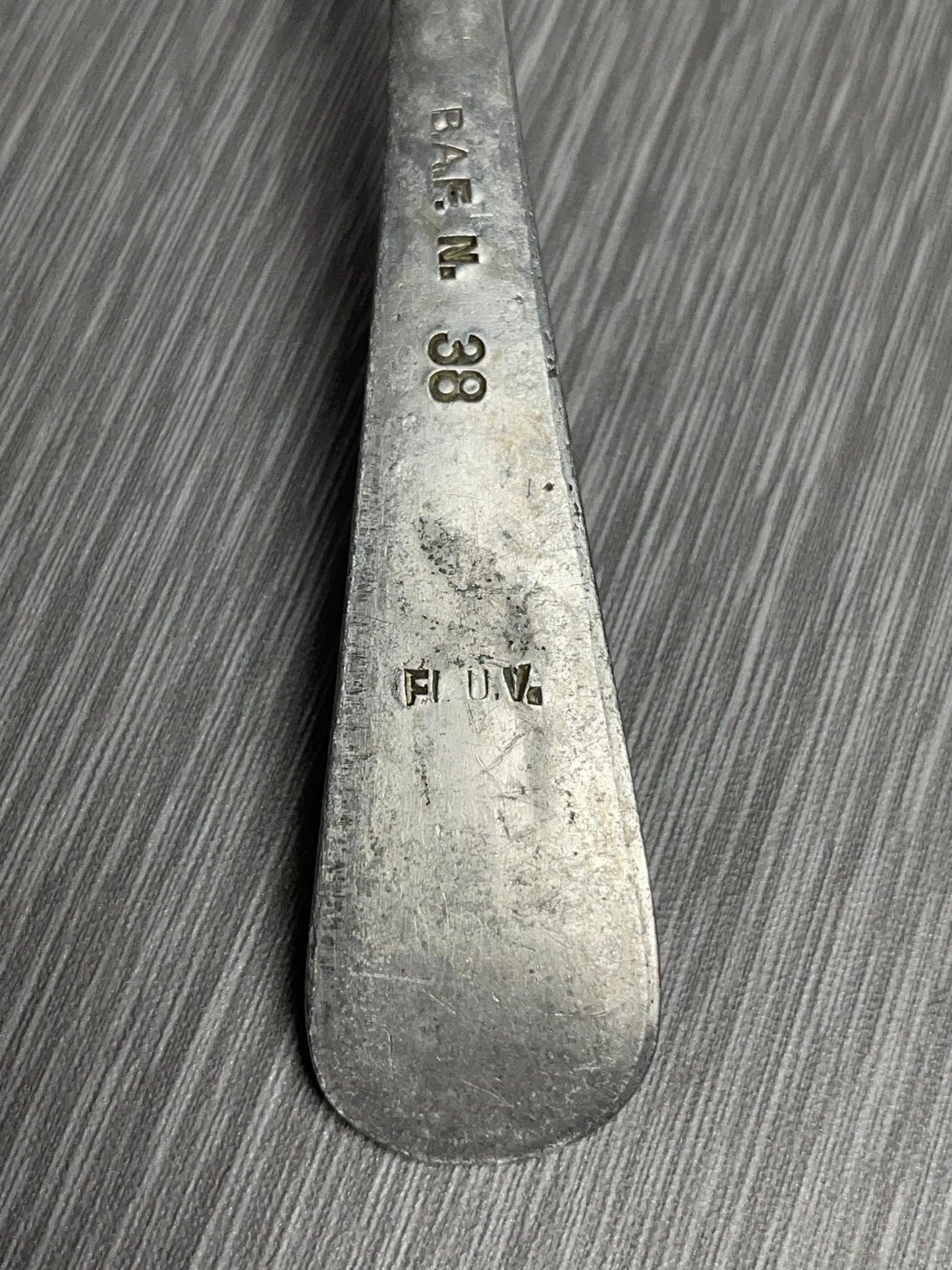 GERMAN WW2 1938 LUFTWAFFE SERVING SPOON B.A.F. N. 38 ‘FLUV’