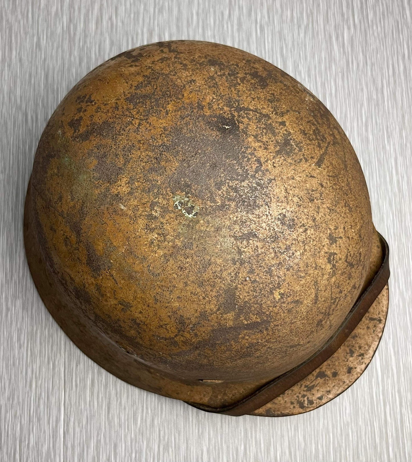 GERMAN WW2 M35 DD DEUTSCHE AFRIKA KORPS LUFTWAFFE CAMOUFLAGED HELMET