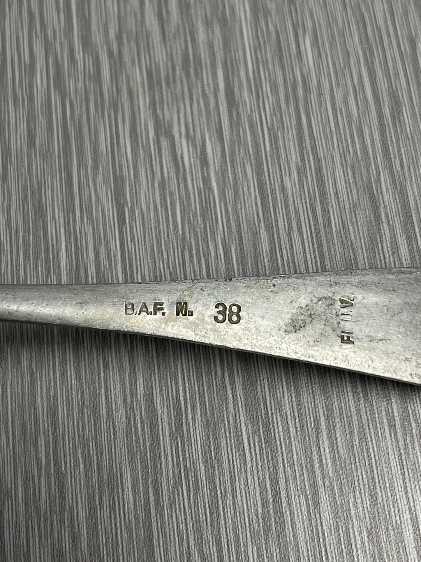 GERMAN WW2 1938 LUFTWAFFE SERVING SPOON B.A.F. N. 38 ‘FLUV’