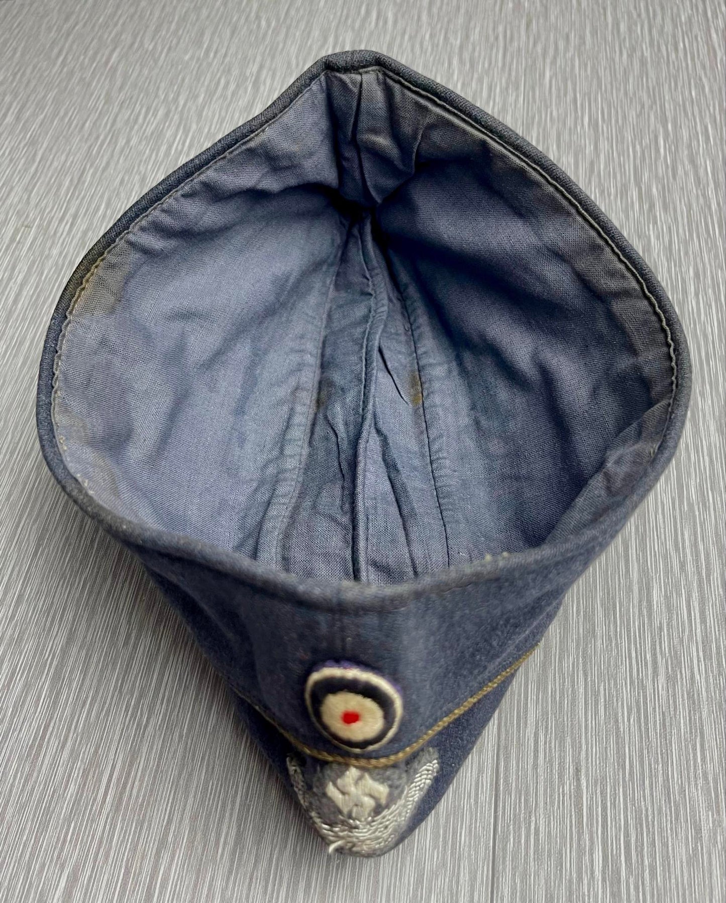 GERMAN PRE WW2 LUFTWAFFE GENERAL'S M38 OVERSEAS CAP RARE