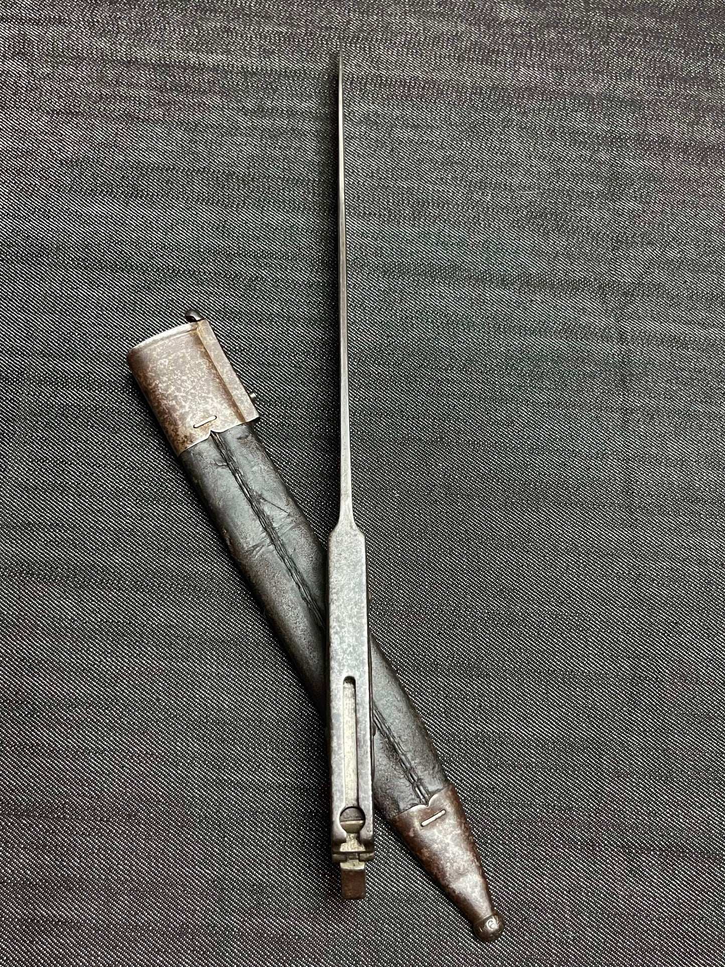 GERMAN 1891 M1889/93 KRAG RIFLE BAYONET BY WEYERSBERG & KIRCHBAUM