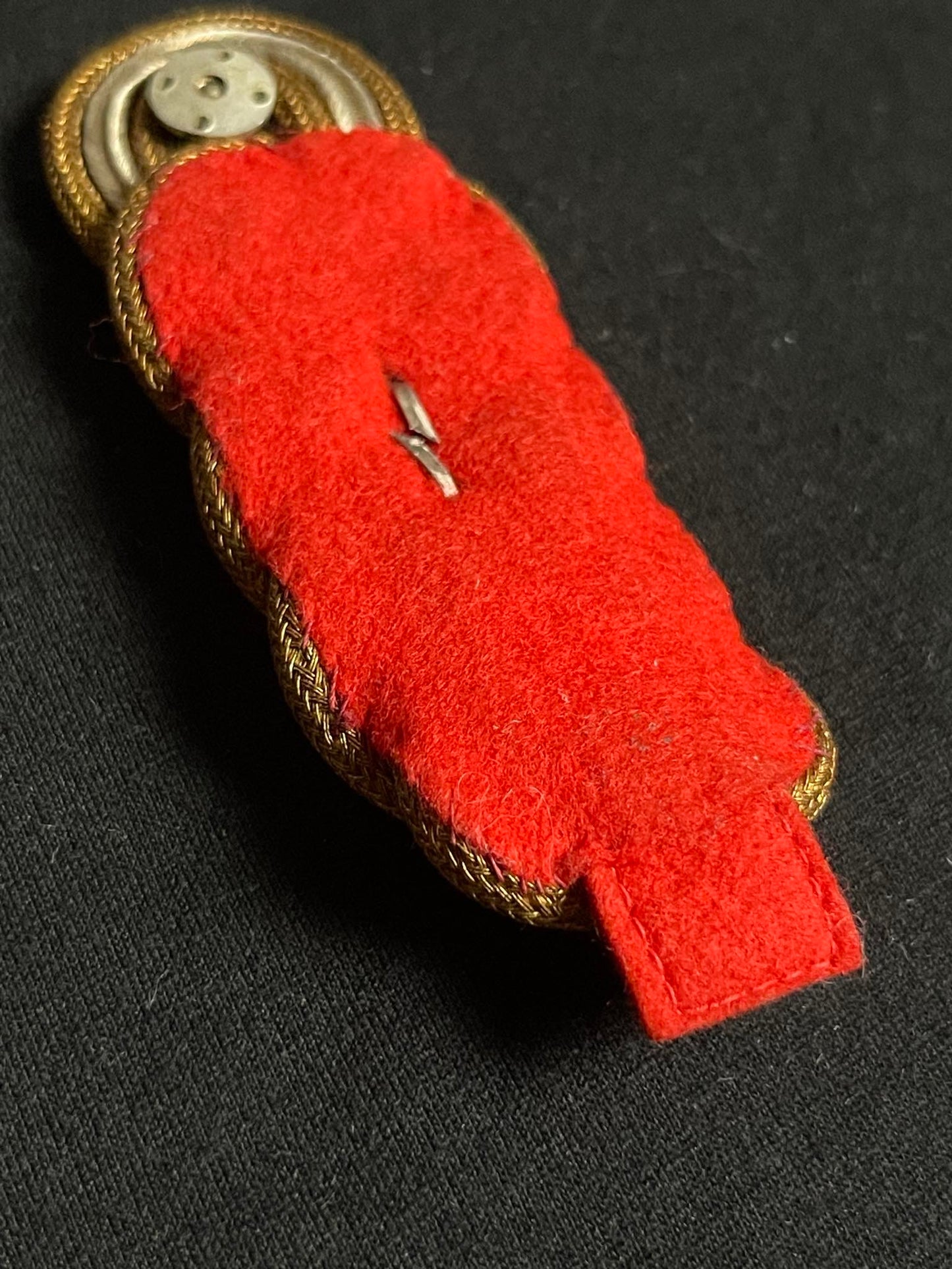 GERMAN WW2 VETERINARY GENERALMAJOR SINGLE SHOULDER BOARD SLIP ON RARE