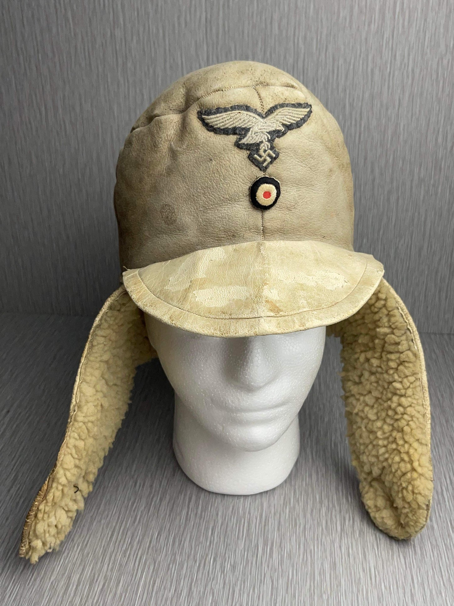 GERMAN WW2 EM/NCO LUFTWAFFE WINTER HAT