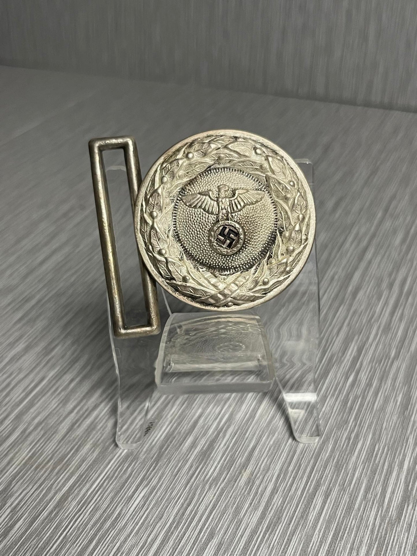 GERMAN WW2 DLV 'DEUTSCHER LUFTSPORTVERBAND' OFFICER BELT BUCKLE