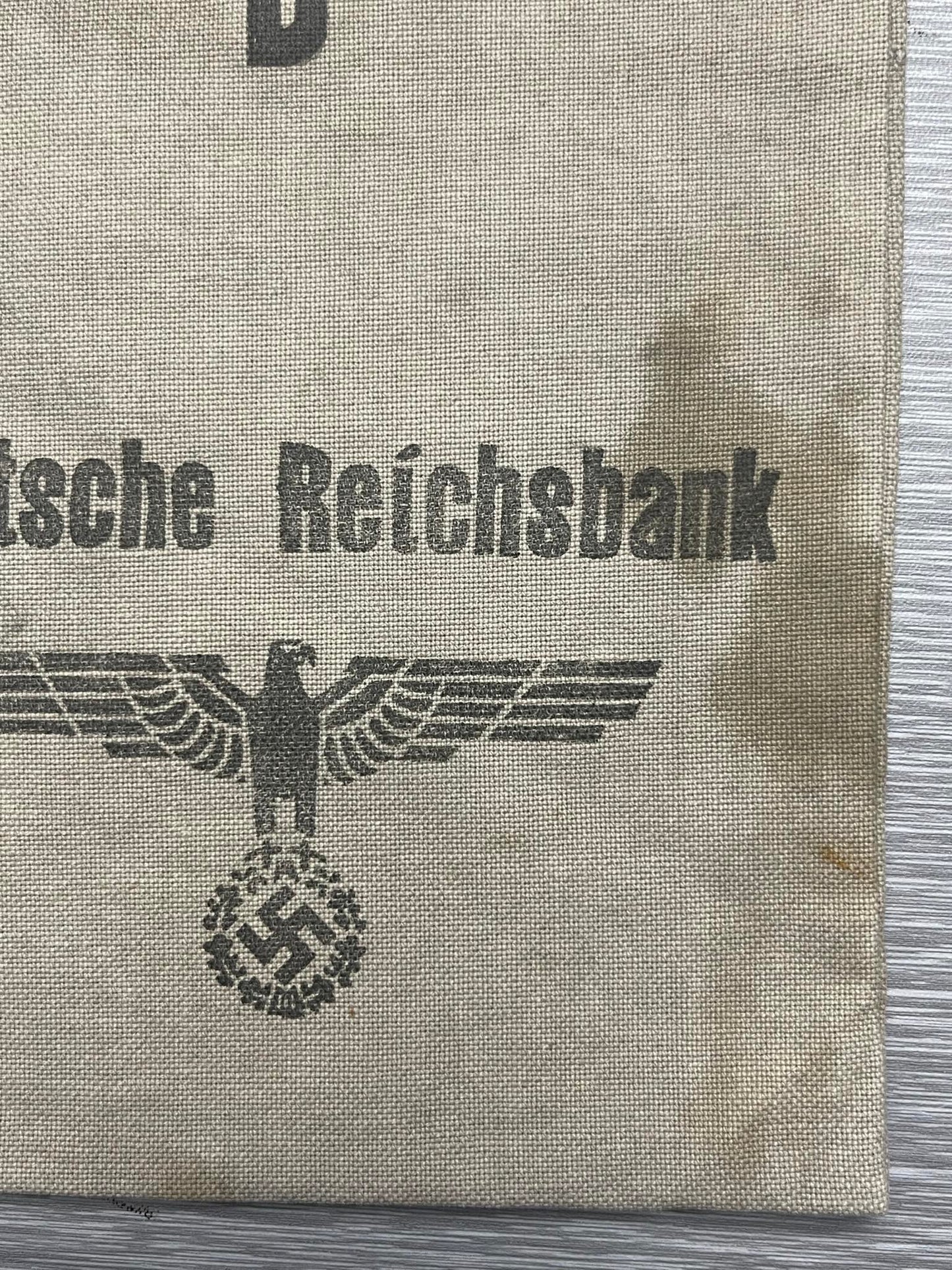 GERMAN WW2 HEER DEUTSCHE REICHSBANK COIN/MONEY BAG