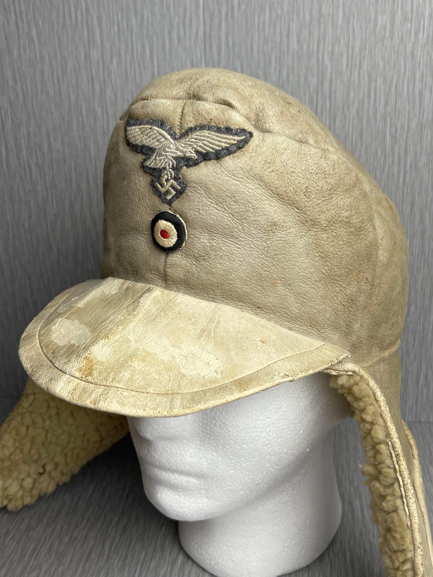 GERMAN WW2 EM/NCO LUFTWAFFE WINTER HAT