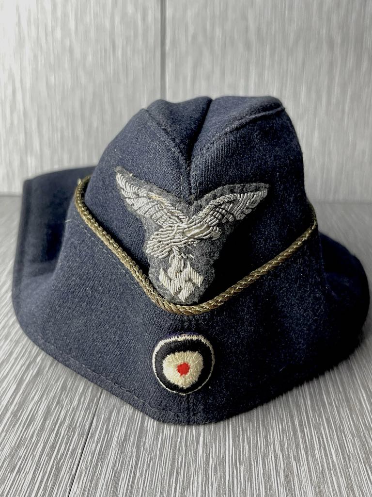 GERMAN PRE WW2 LUFTWAFFE GENERAL'S M38 OVERSEAS CAP RARE